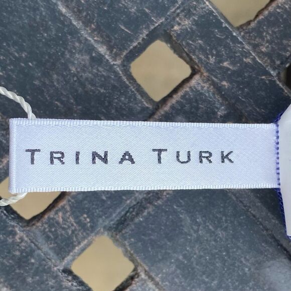 NWT New Trina Turk Olympia Ribbed French-Cut Bikini Swim Bottom 10 Beach - Picture 7 of 9